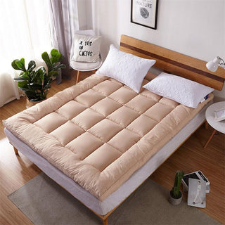 Thick Downs Feather Cotton Mattress Pad