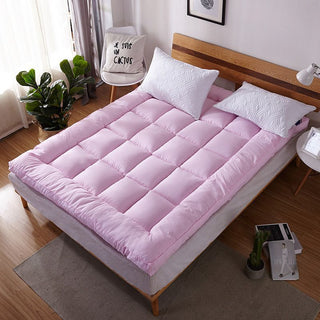 Thick Downs Feather Cotton Mattress Pad