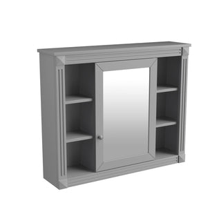 Wall Mounted Mirror Storage Cabinet