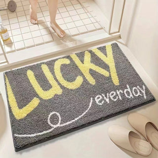 Non-Slip Cashmere Bathroom Floor Mat