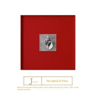 Red Minimalist Decorative Painting