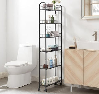 Layer Storage With Wheels (6 Shelves)