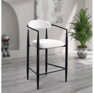 Kristin Modern Boucle Bar Stools (Set Of 2)