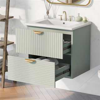 Modern Wall Mounted Vanity Sink