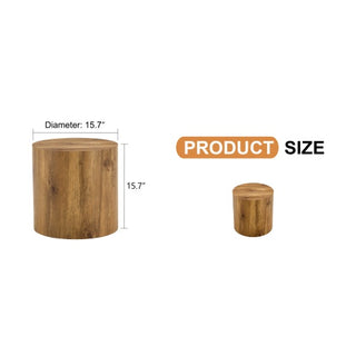 Maxi Wooden Side Table