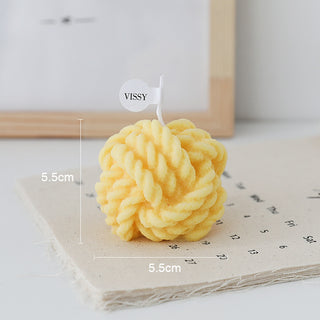 Souvenir Photo Props Small Wool Candles