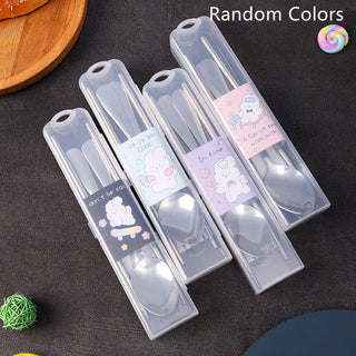 Portable Tableware Chopsticks Spoon