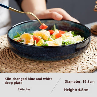 Beautiful Ceramic Plate Home Deep Plates