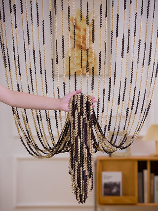 Pearl Tassel Partition Curtain for Living Room