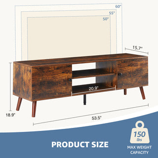 Black Panel TV Stand