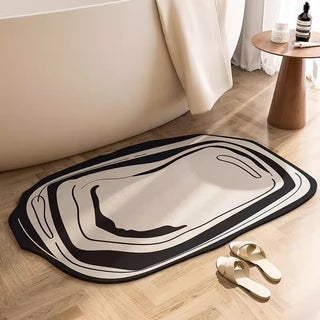Nordic Abstract Bathroom Mat