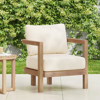 Acacia Wood Outdoor Patio Chair