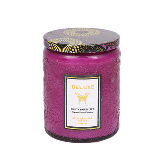 Embossed Glass Fragrance Handmade Gift