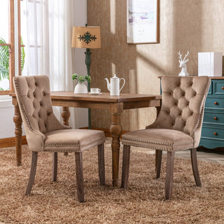 Nikki Modern Tufted Velvet Dining Chair