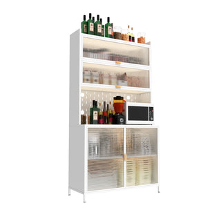 6 Tiers Of Flip Door Storage Room Cabinets