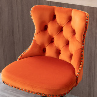 Sasha Velvet Swivel Barstools (Set Of 2)