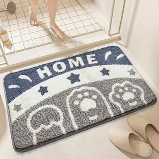 Non-Slip Cashmere Bathroom Floor Mat