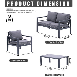 Lets Have a Convo Outdoor Patio Set