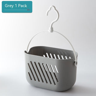 Bathroom Hanging Basket with Cord Hook