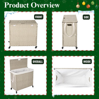 Laundry Hamper Coating Frame Clothes