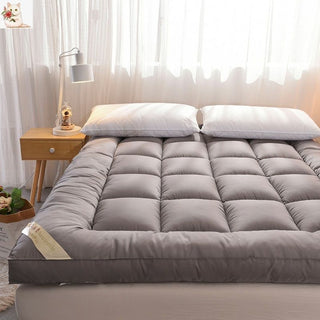 Thick Downs Feather Cotton Mattress Pad