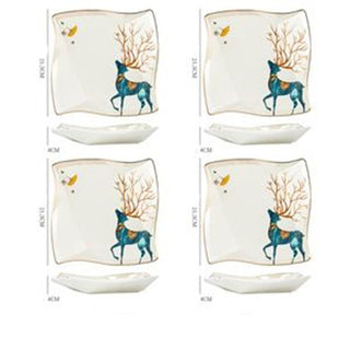 Dinner Plates Ceramic Steak Plate