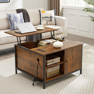 Cynthia Adjustable Lift Top Coffee Table – Elevate Your Living Space