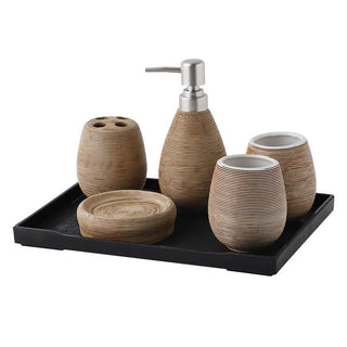 Retro Handmade Ceramic Bathroom Set