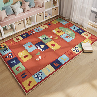 Kids Cozy Colorful Cartoon Area Rug