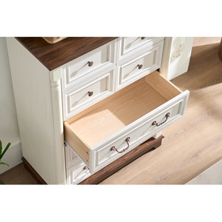 Gale Rustic Farmhouse 7-Drawer Dresser