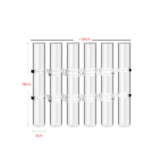 Clear Glass Test Tube Flower Vase