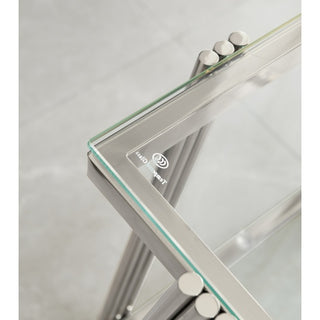 Stainless Steel End Table