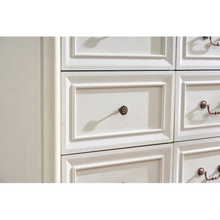 Kelce Farmhouse Style Dresser (6 Drawers) Wooden Rustic Chest Of Drawers
