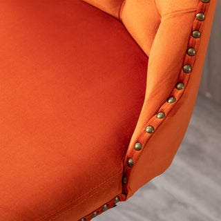 Sasha Velvet Swivel Barstools (Set Of 2)