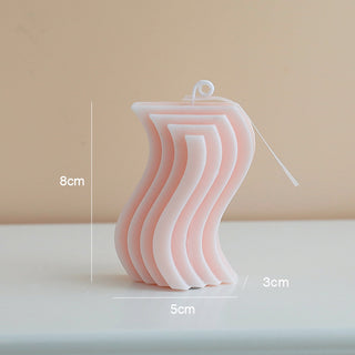Small Families Use Soy Geometric Candles