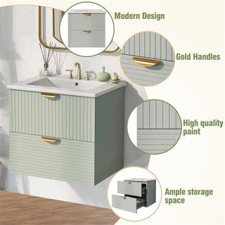 Modern Wall Mounted Vanity Sink