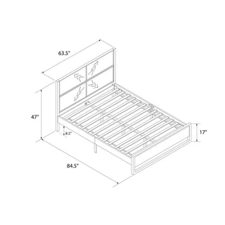 Archer Wood Bed Frame With Headboard