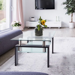 Modern Minimilist Coffee Table (Black)