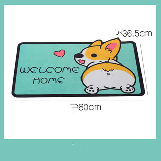Cartoon Welcome Doormat for Home