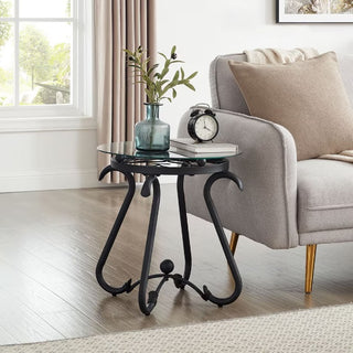 Tempered Glass Coffee Table (Set of 2)