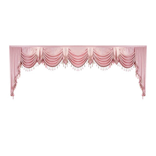 Luxury Embroidered European Curtains, 2 Panels