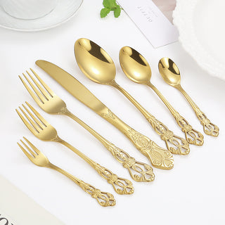 Steel Cutlery Spoon West Dinnerware Set