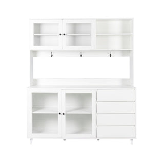 Susan 63" Kitchen Hutch Cabinet