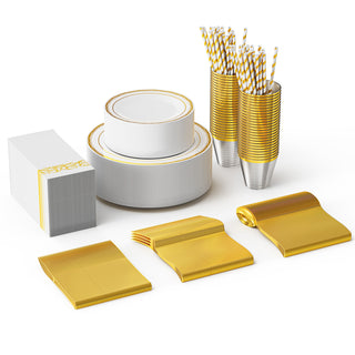 Cutlery Containing Large And Small Plates