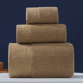Pure Cotton Towels Three-piece