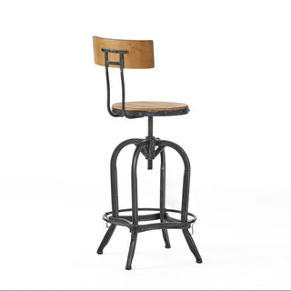 Brielle Classic Wood Barstool