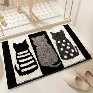 Non-Slip Cashmere Bathroom Floor Mat