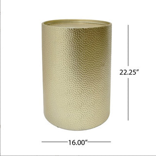 Golden Hour Metal Side Table