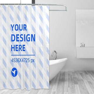 Waterproof Quick-Dry Bathroom Shower Curtain