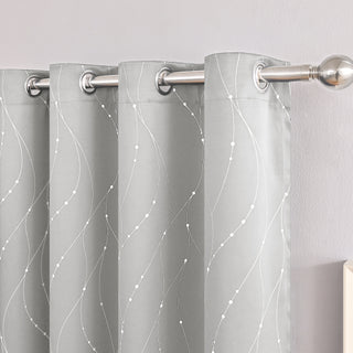 Modern Minimalist Blackout Decorative Curtains